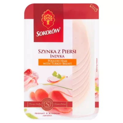 Sokolow Poultry Ham with Turkey Breast 100g