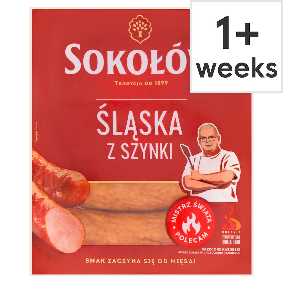 Sokolow Silesian Ham Sausage 500g