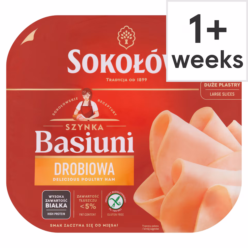 Sokolow Chicken Basiuni Ham 140g