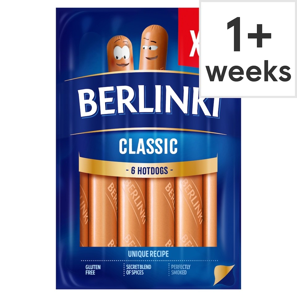 Berlinki Classic Hotdog 300g