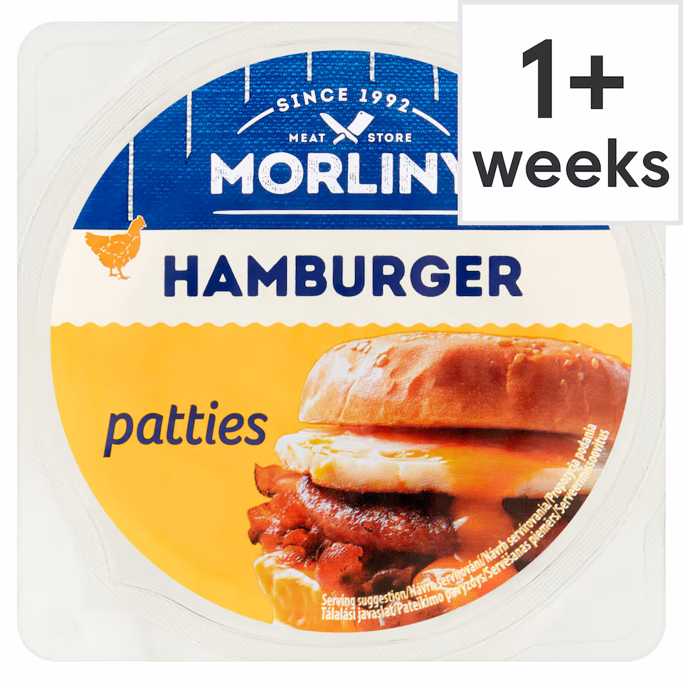 Morliny Chicken Burger Patties 250G
