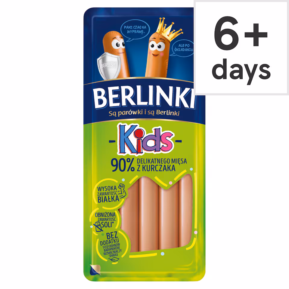 Berlinki Kids Chicken Hotdog, 130g