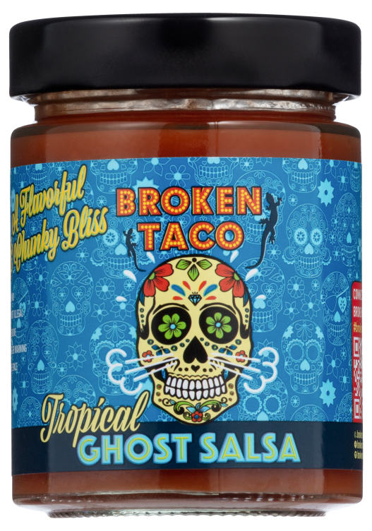 Tropical Ghost Salsa 240g Broken Taco