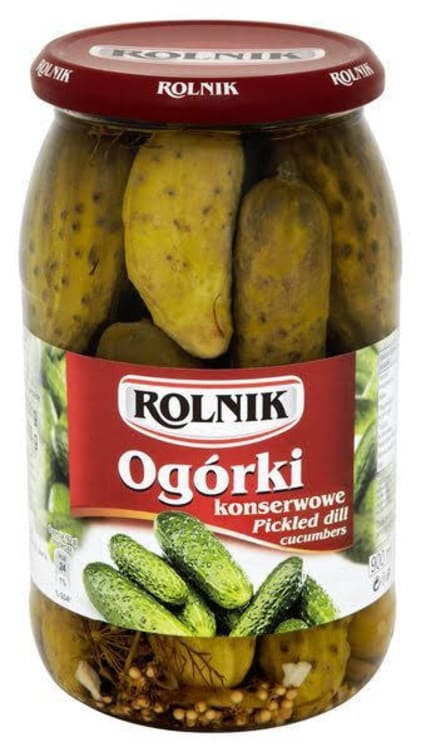 Agurker Hele m/Dill 850g Rolnik