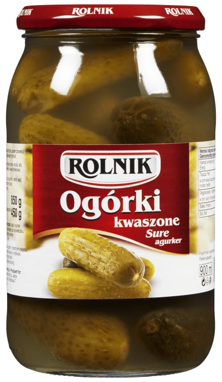 Agurker Sure 850g Rolnik