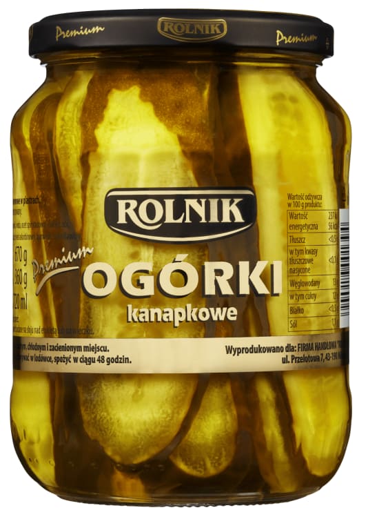 Sancwich Agurk 720ml Rolnik