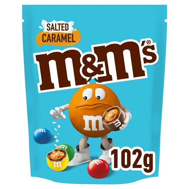M&M's Salted Caramel Chocolate Pouch Bag 102g