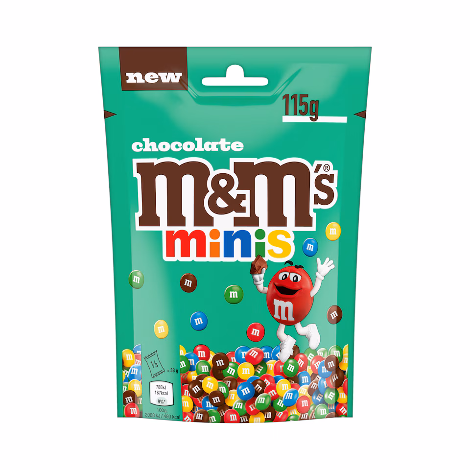 M&M's Minis Milk Chocolate Bites 115g
