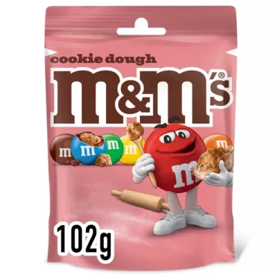 M&M'S Cookie Dough Milk Chocolate Bag 102g