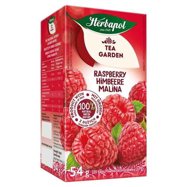 Herbapol 54g Raspberry Fruit Tea Garden