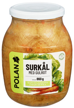 Polan Surkål med Gulrot 900g