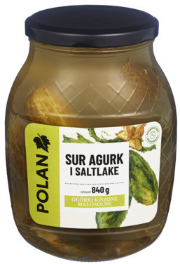 Polan Sur Agurk i Saltlake 840g