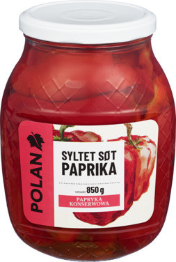 Polan Syltet Søt Paprika 850g