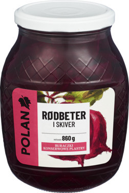 Polan Rødbeter i Skiver 860g