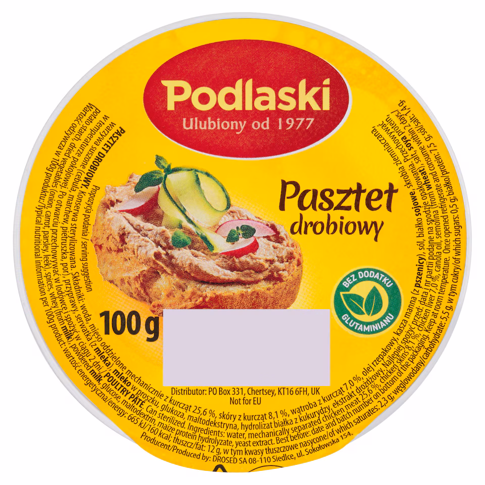 Podlaski Chicken Pate 100g