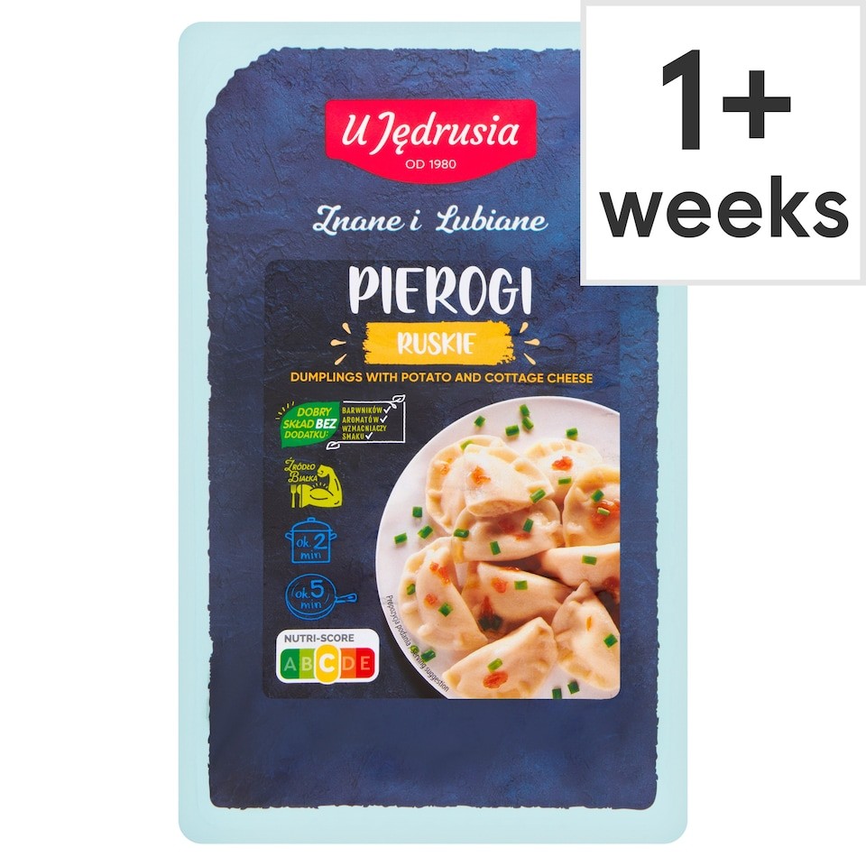 U Jedrusia Dumplings with Cottage Cheese and Potato 400g