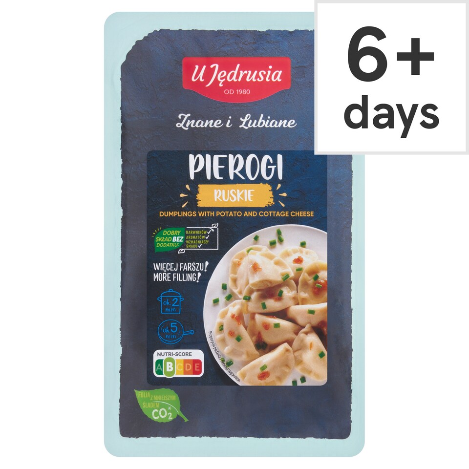 U Jedrusia Dumplings with Cottage Cheese and Potato 400g