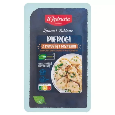 U Jędrusia Dumplings with Sauerkraut and Mushroom 400g
