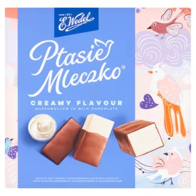 E. Wedel Creamy Flavour Marshmallow in Milk Chocolate 340g