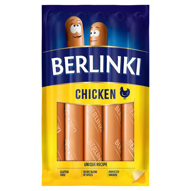 Morliny Berlinki Chicken Hot Dogs 250g