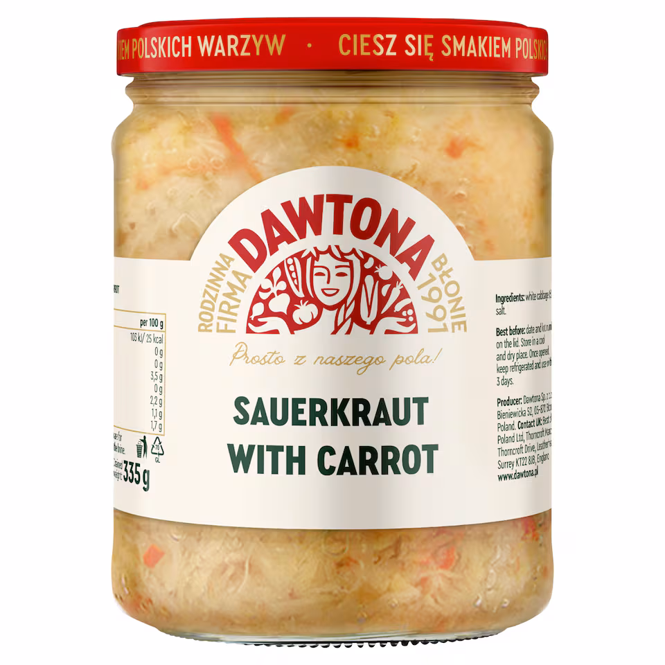 Dawtona Sauerkraut With Carrot 500G