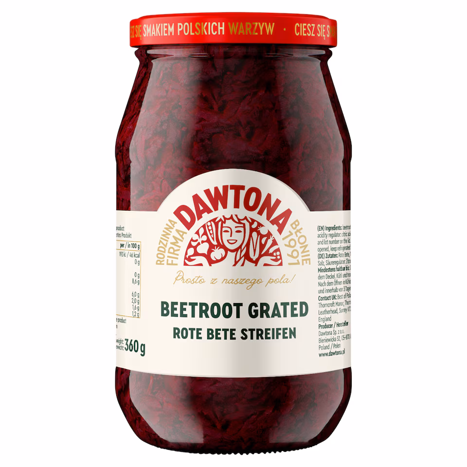 Dawtona Grated Beetroot 510G