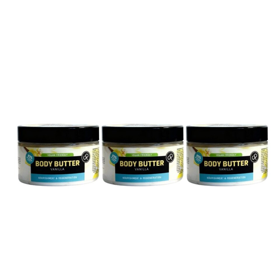 COSMEPICK Vanilla Body Butter 3 x 250ml
