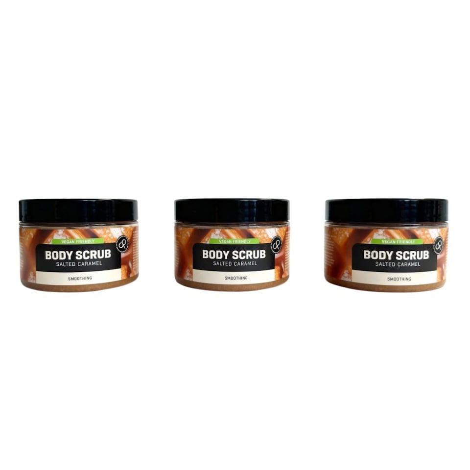 COSMEPICK Salted Caramel Body Scrub 3 x 250g