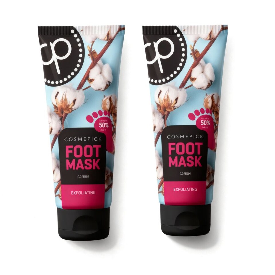 COSMEPICK Cotton Foot Mask 2 x 80ml
