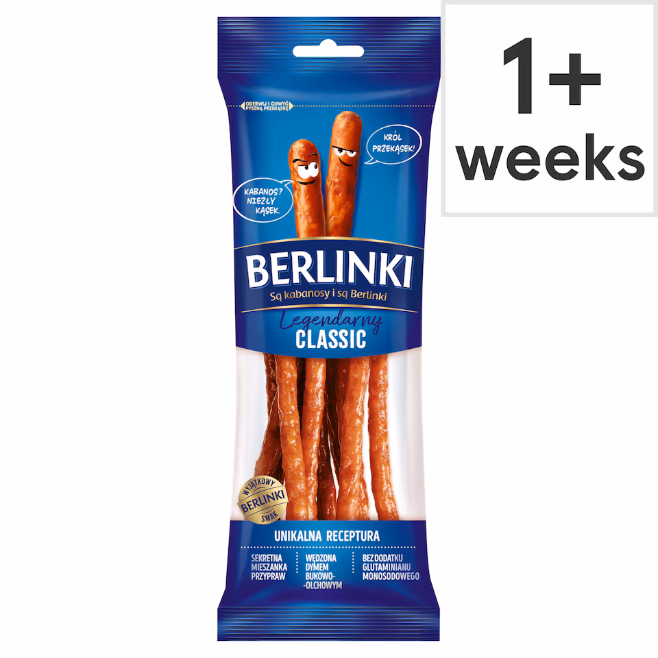 Berlinki Sq Kabanosy Classic 85g