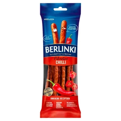 Berlinki Chilli Kabanos Sausages 85g