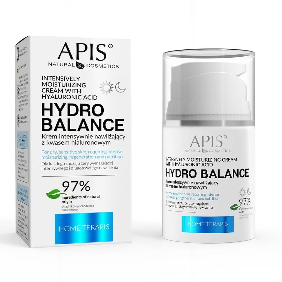Apis Hydro Balance Home terApis Intensive Moisturising Cream with Hyaluronic Acid 50ml