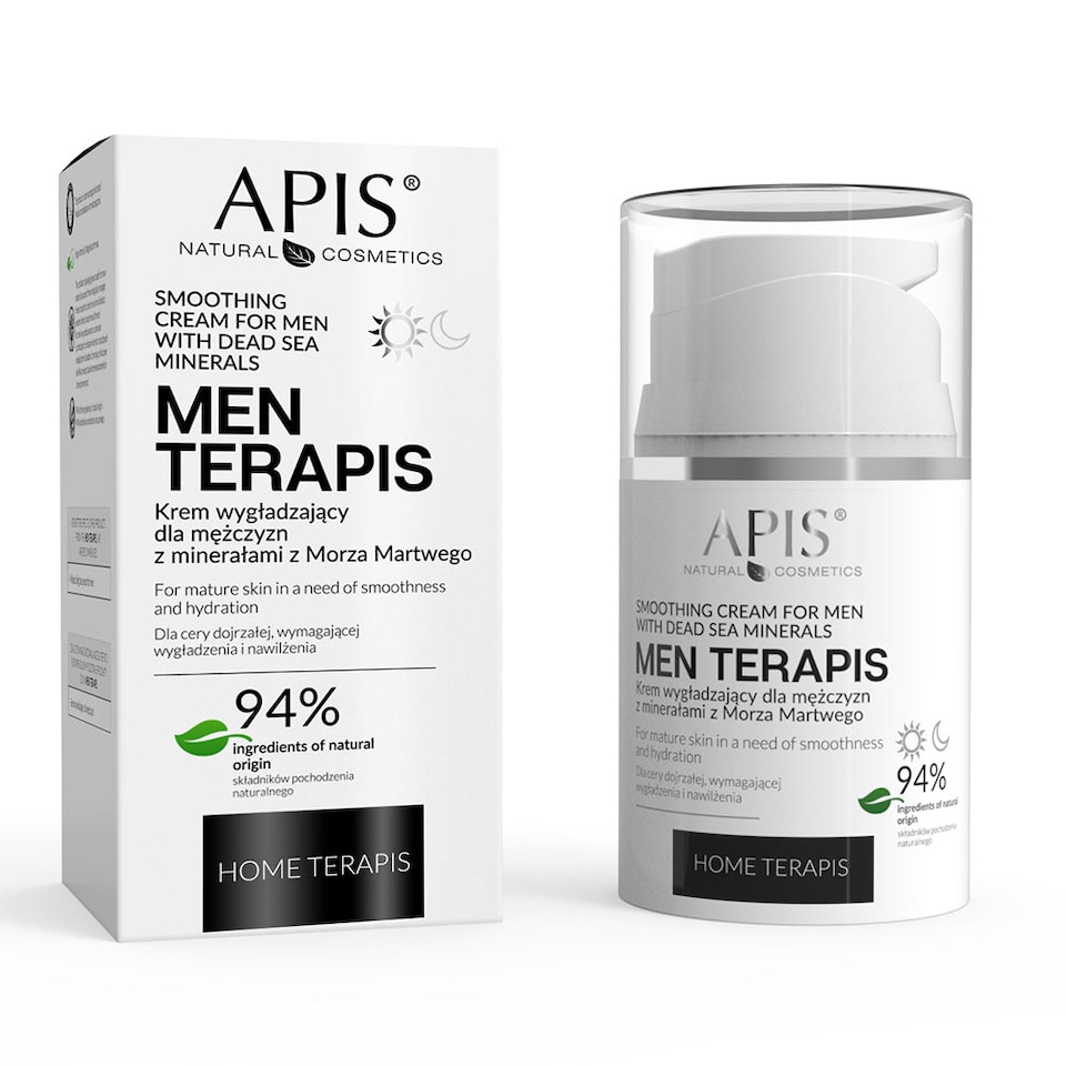 Apis MEN TERAPIS Smoothing Cream with Dead Sea Minerals 50ml