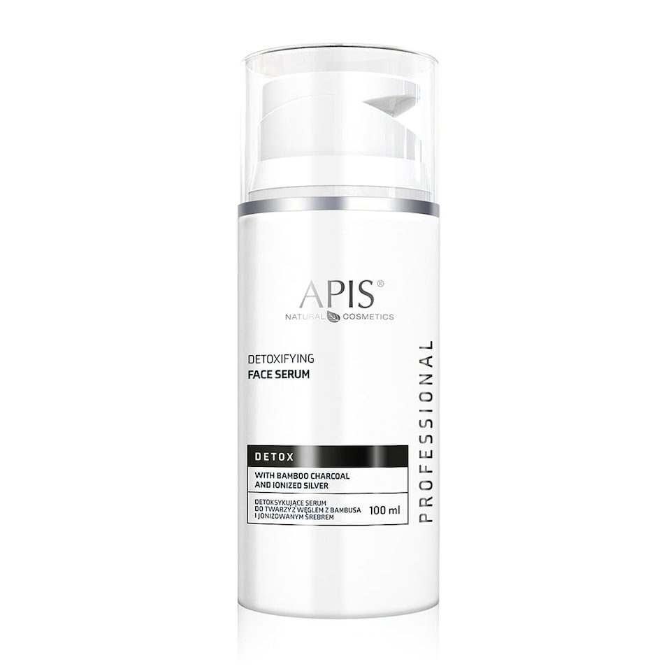 Apis DETOX Detoxifying Face Serum with Bamboo Charcoal and Ionised Silver 100ml