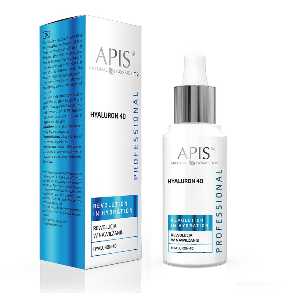 Apis Hyaluron 4D Concentrate - Intensive Hydration Serum 30ml