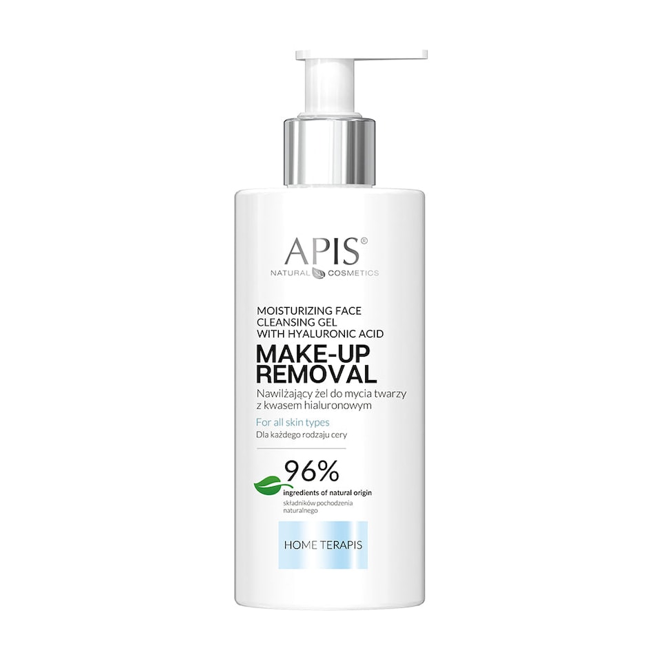 Apis Moisturising Face Wash Gel with Hyaluronic Acid 300ml
