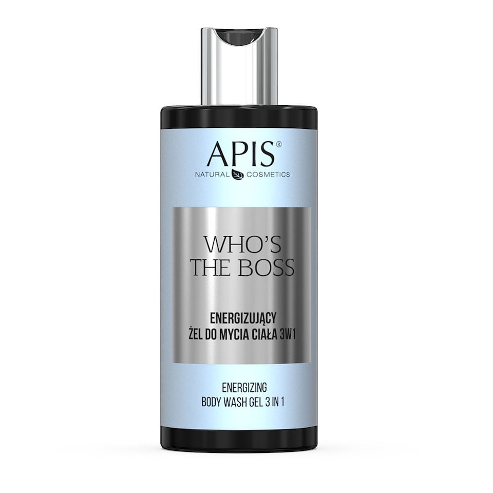 APIS Who's the Boss Energising 3-in-1 Body Wash Gel 300ml