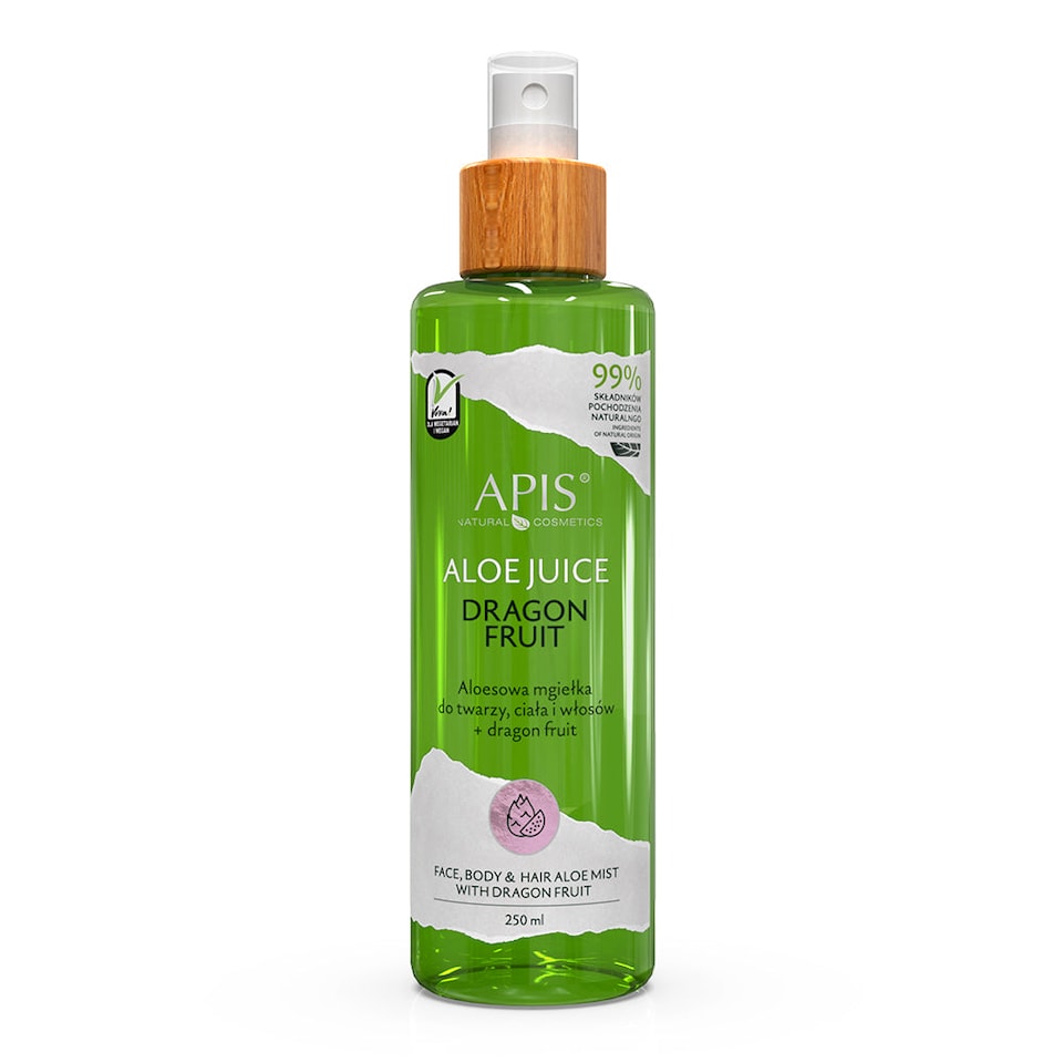 Apis Aloe Vera Revitalising Face, Body & Hair Mist with Dragon Fruit | 250 ml