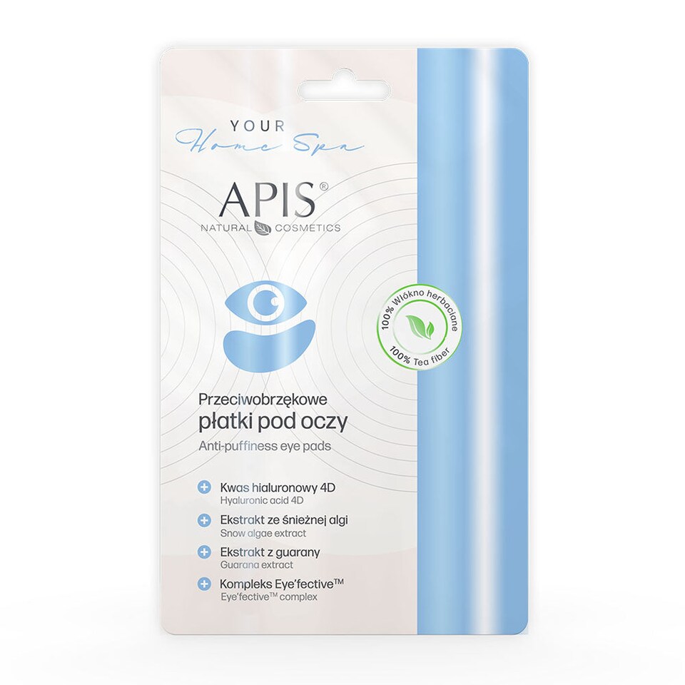 Apis Anti Swelling Eye Patches Hydrating Depuffing 1Pair