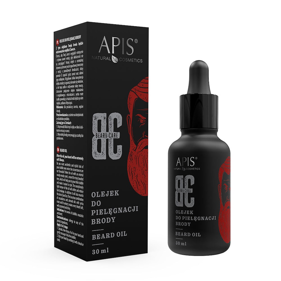 Apis Beard Care Leave-In Nourishing Beard Oil 30ml
