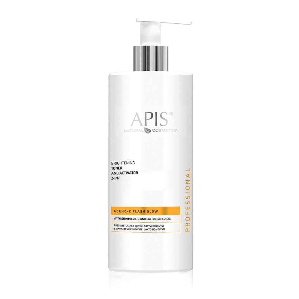 Apis ADENO-C Flash Glow Illuminating Toner & Activator 2-in-1 500ml