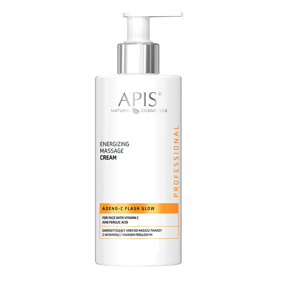 Apis ADENO-C Flash Glow Energising Face Massage Cream 300ml