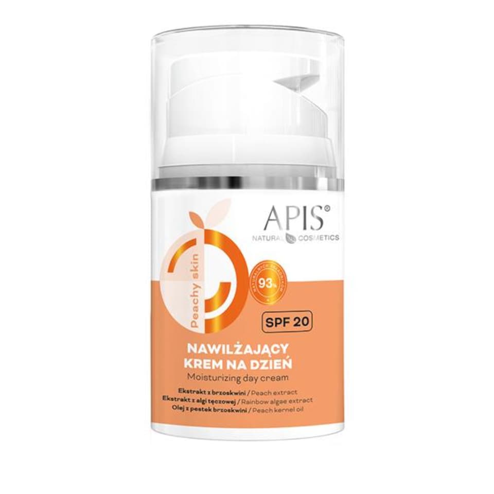 Apis Peachy Skin Moisturising Day Cream SPF20 50ml