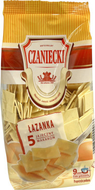 Pasta Lazanka 250g Czaniecki