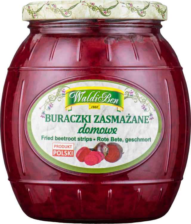 Rødbeter Stekt 830g Waldiben