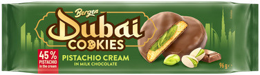 Dubai Cookies Pistasjkrem og Sjokolade 96g