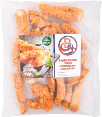 Kylling Indrefilet Ferdigstekt Panert 400g Bn Import