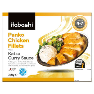 Itabashi Panko Chicken Fillets with Katsu Curry Sauce 360g