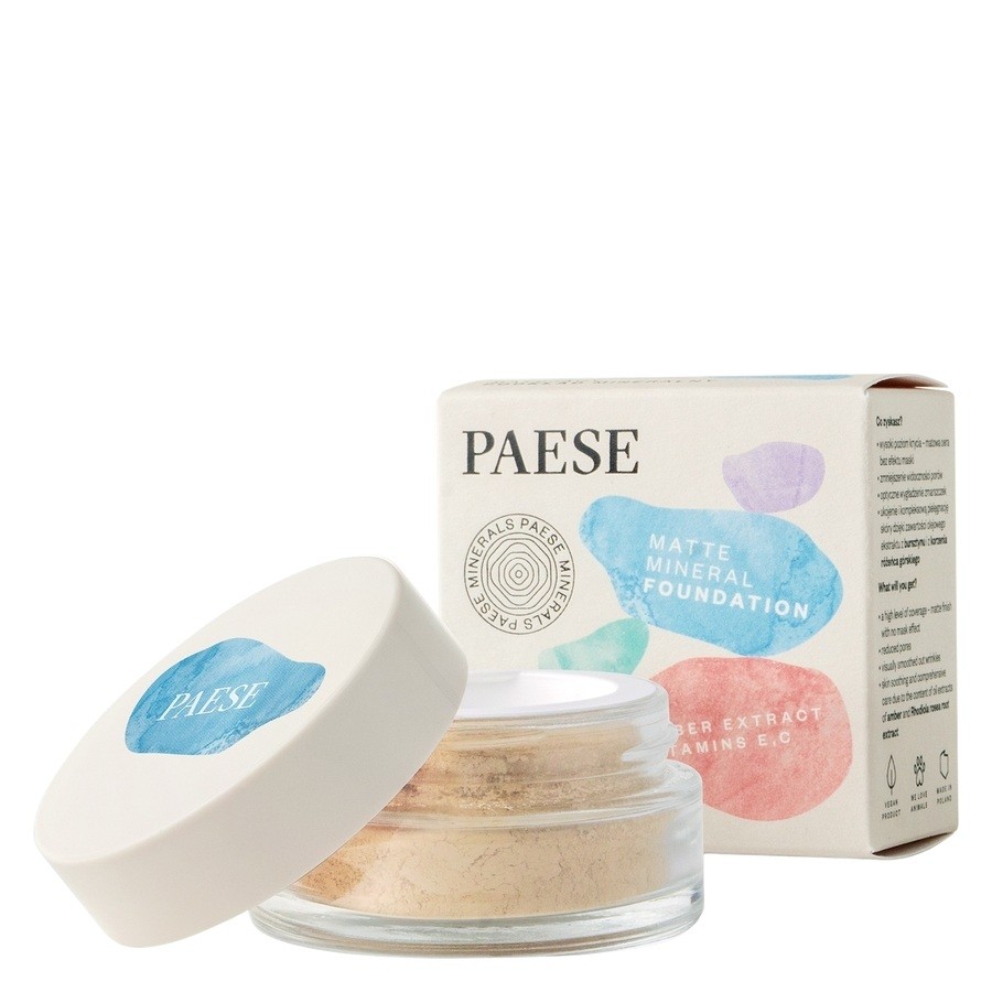Paese Minerals Matte Foundation Honey 7g