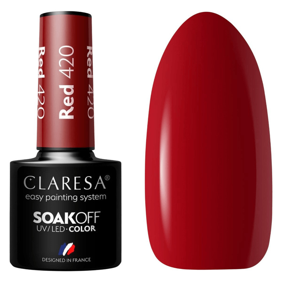 Claresa Red 420 Gel Polish 5ml